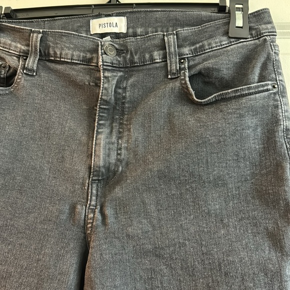 Pistola Lennon Hight Waist Ankle Bootcut Jeans - Picture 5 of 7